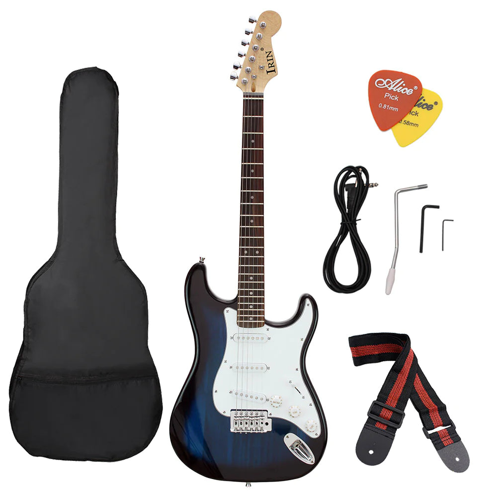 🎸: Electric Guitar Starter Pack ST38 - Complete Beginner's Bundle with Amplifier