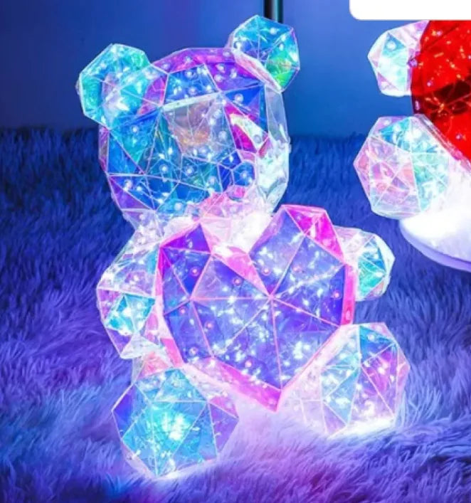 🐻: Color Spark Luminous Bear - LED Color-Changing Decorative Light