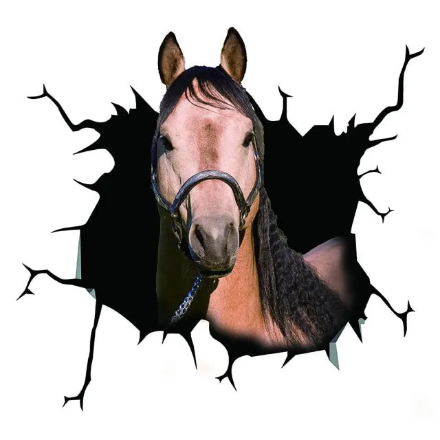 🐴: Horse Car Window Sticker - Show Your Equestrian Pride