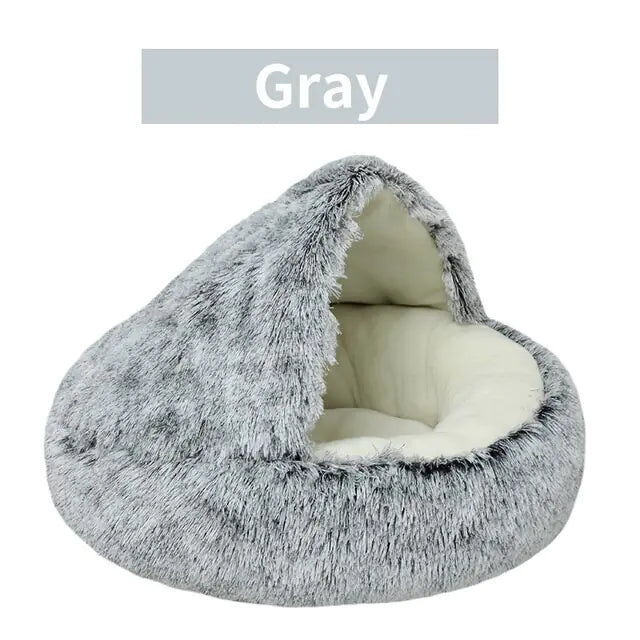 🐱: Plush Round Cat Bed - Luxurious Circular Comfort Haven