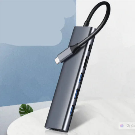 💻: 4K HDMI USB-C Hub - Gigabit LAN with PD Charging & 2 USB 3.0 Ports