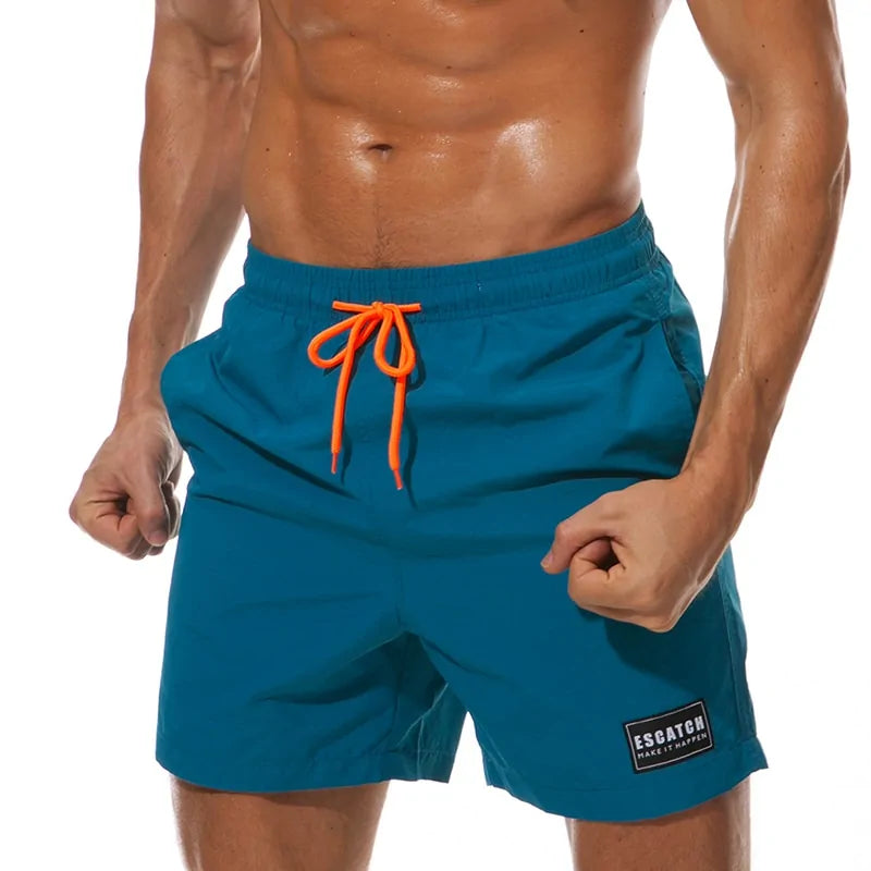 🩱: Greece Beach Trunks Premium - Luxury Men's Swim Shorts