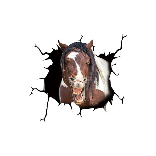 🐴: Horse Car Window Sticker - Show Your Equestrian Pride