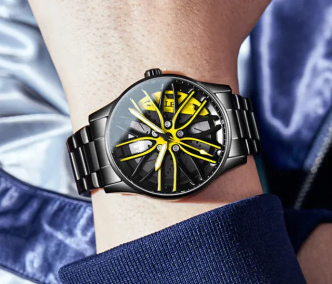 ⌚: Men's Luminous Waterproof Quartz Watch - 30M Resistant Stainless Steel