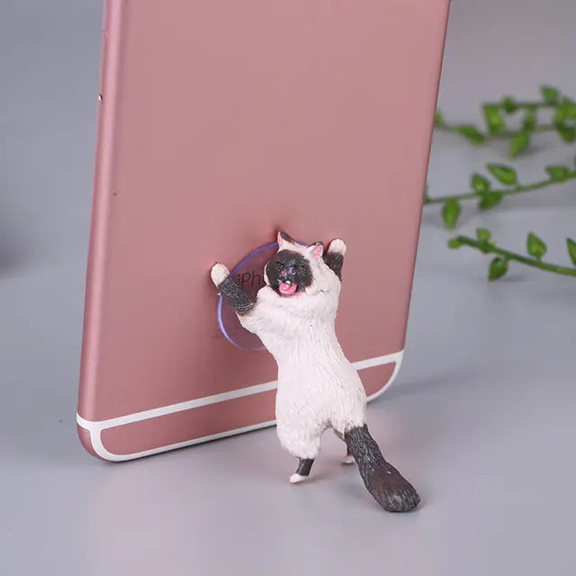 🐱: Cat Suction Cup Phone Holder - Reinforced Cute Phone Stand