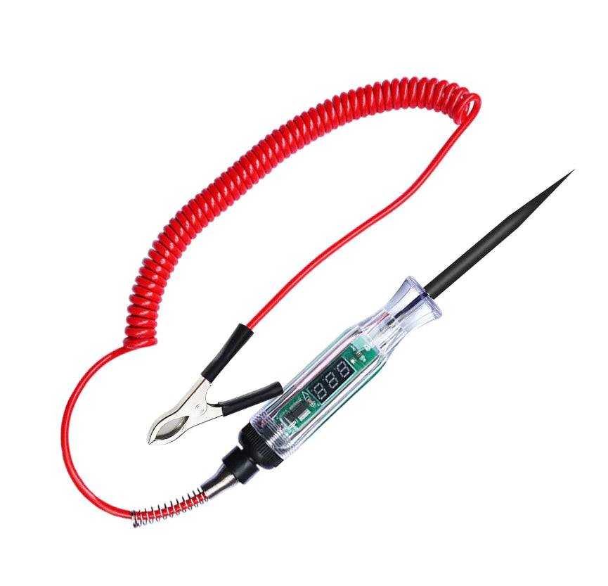⚡: Digital Electric Voltage Circuit Tester - Automotive Test Light 6-24V