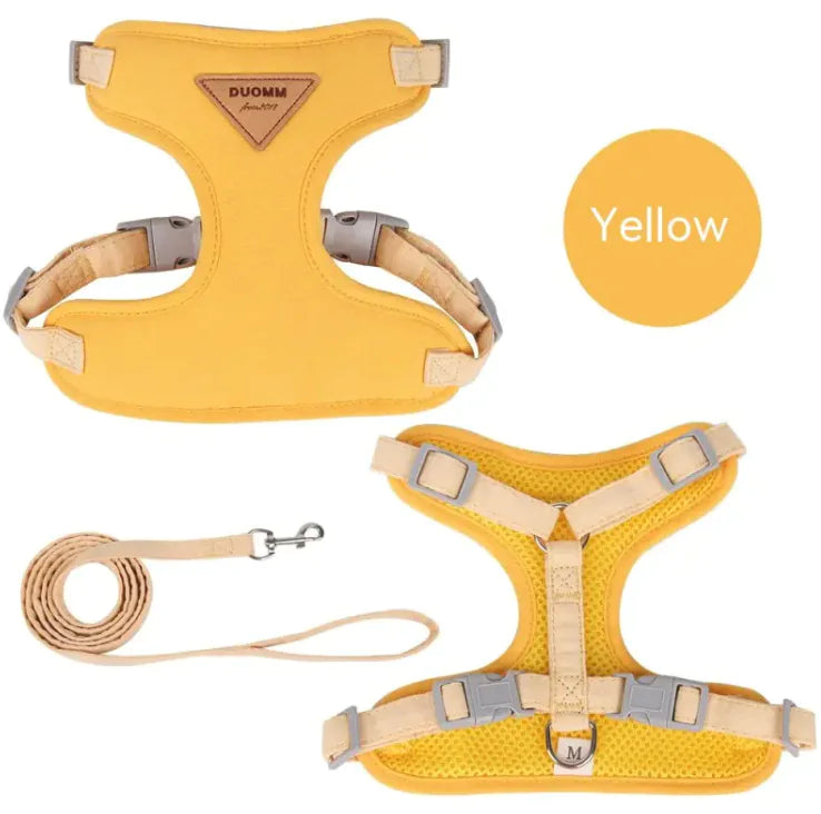 🦮: Small Dog Anti-Breaking Harness & Leash - Secure Safety Set