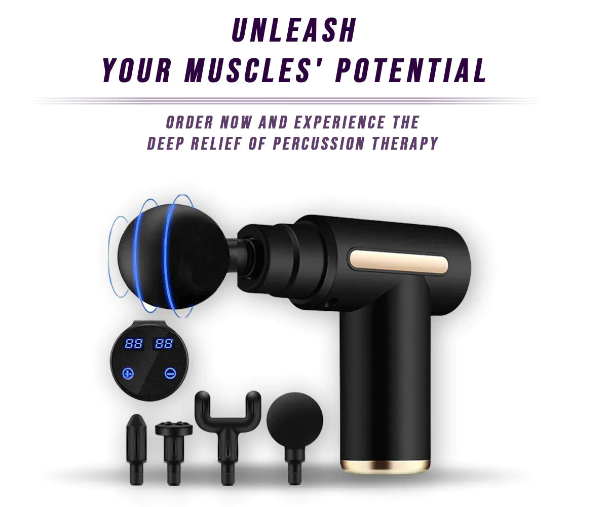 💪: Muscle Massage Gun - Professional Deep Tissue Recovery Device