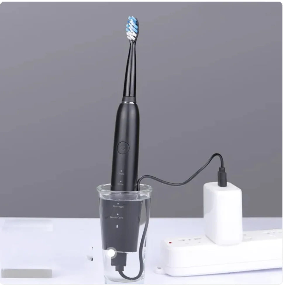 🦷: Waterproof Ultrasonic Electric Toothbrush - Advanced Oral Care Technology