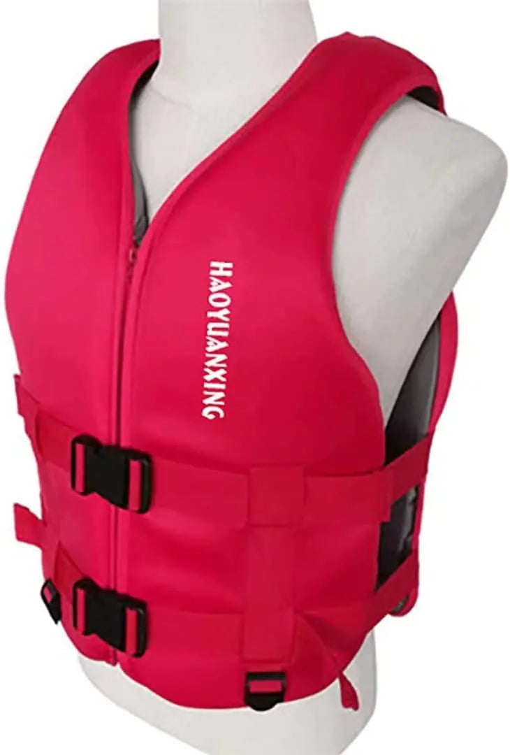 🚣: Adult Kayak Vest Red S - High Buoyancy Safety Jacket for Water Sports
