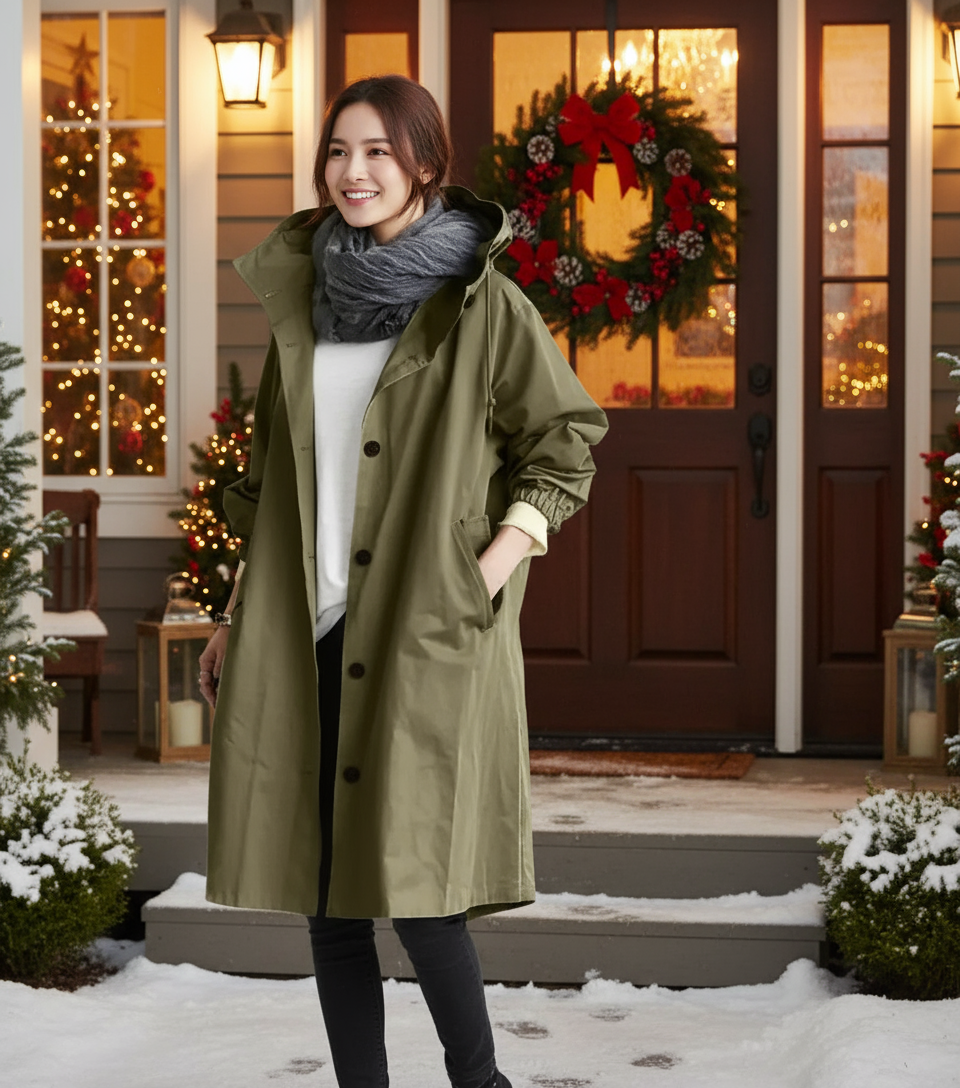 🧥: British Trench Coat - Classic Double-Breasted Outerwear