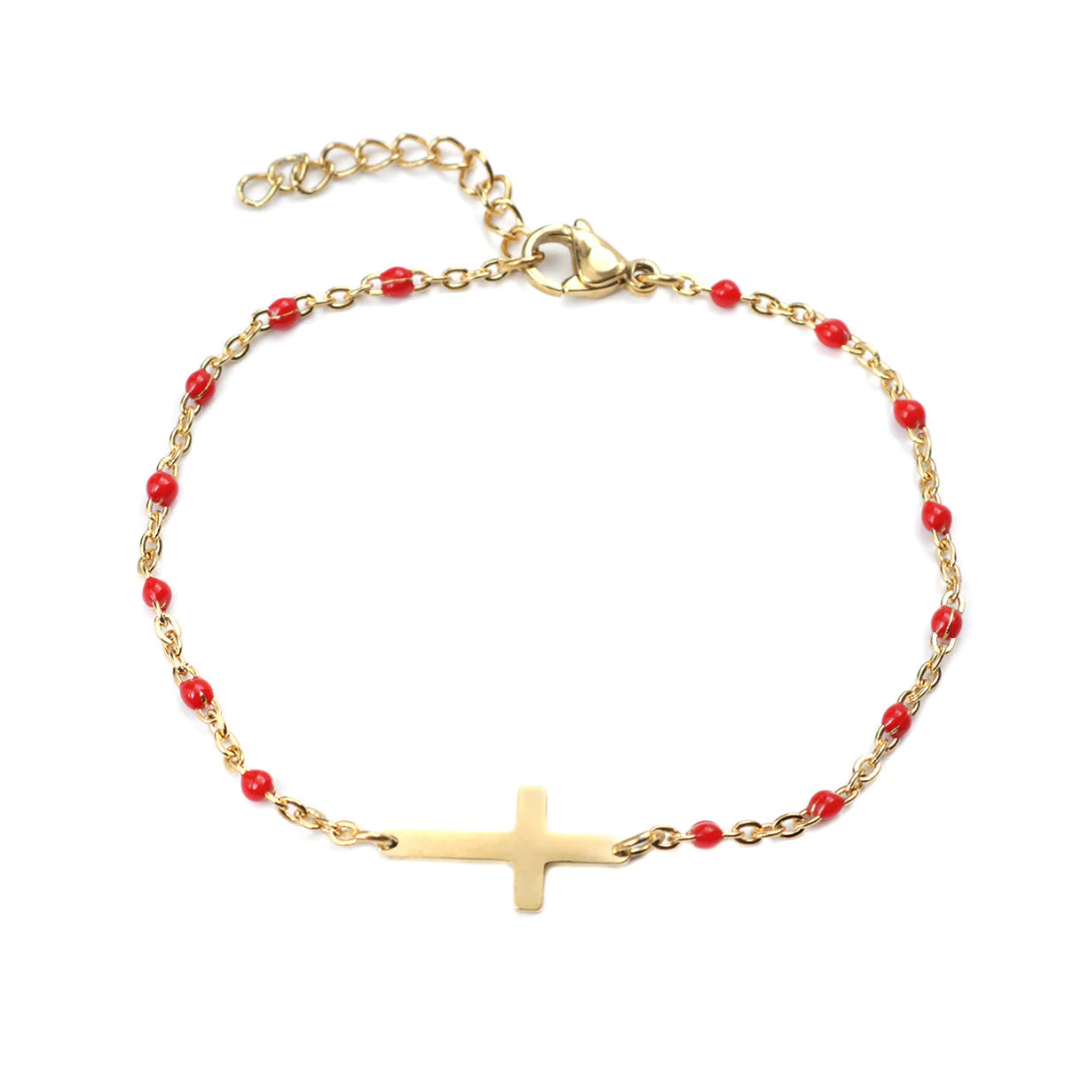 ✝️: Cross Stainless Steel Bracelet