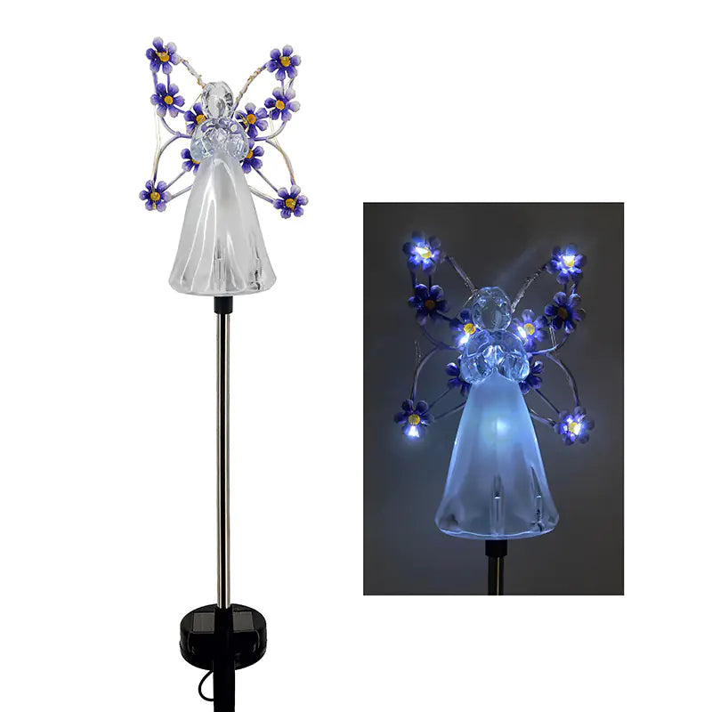 👼: Solar Angel Garden Lights - LED Outdoor Memorial & Decorative Lighting