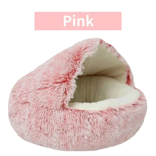 🐱: Plush Round Cat Bed - Luxurious Circular Comfort Haven