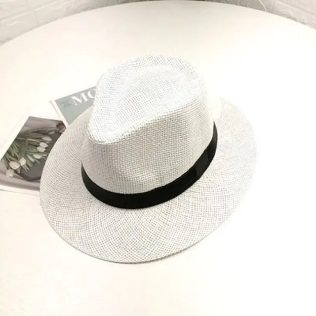 🌴: Unisex Panama Straw Hats - Tropical Style Summer Headwear