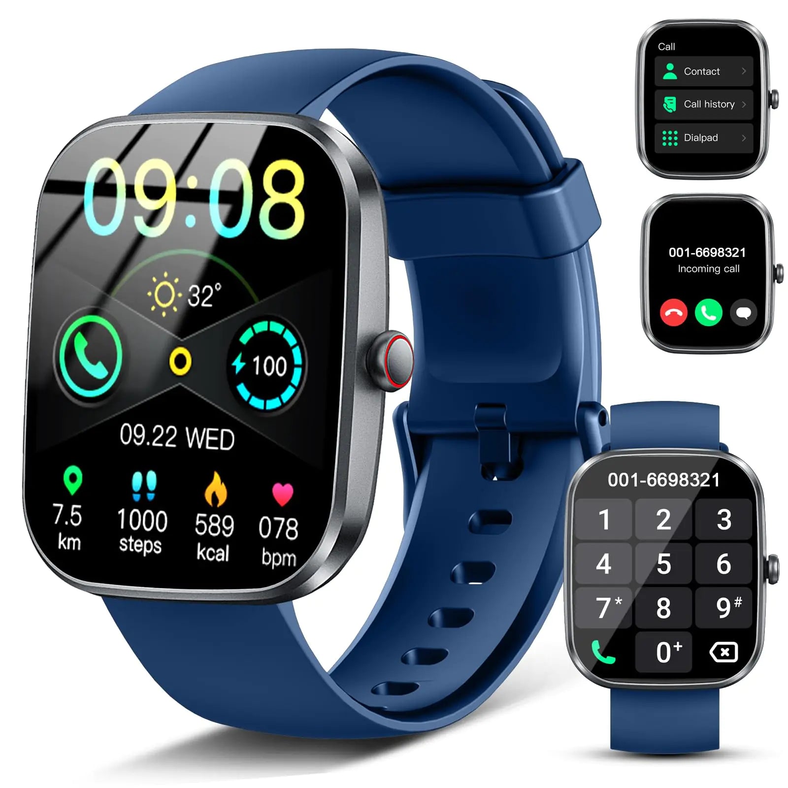 ⌚: Smart Watch 2025 - 1.91" Premium Fitness Tracker with Advanced Health Monitoring