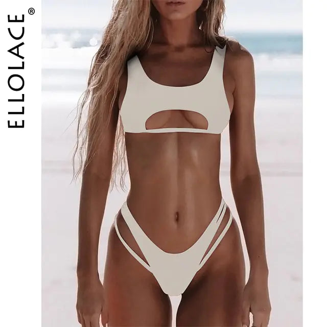🔥: Hollow Out Micro Bikini - Stylish Cut-Out Two-Piece