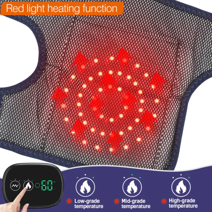 🔥: Heating Massage Knee Pads - Therapeutic Heat & Vibration Therapy