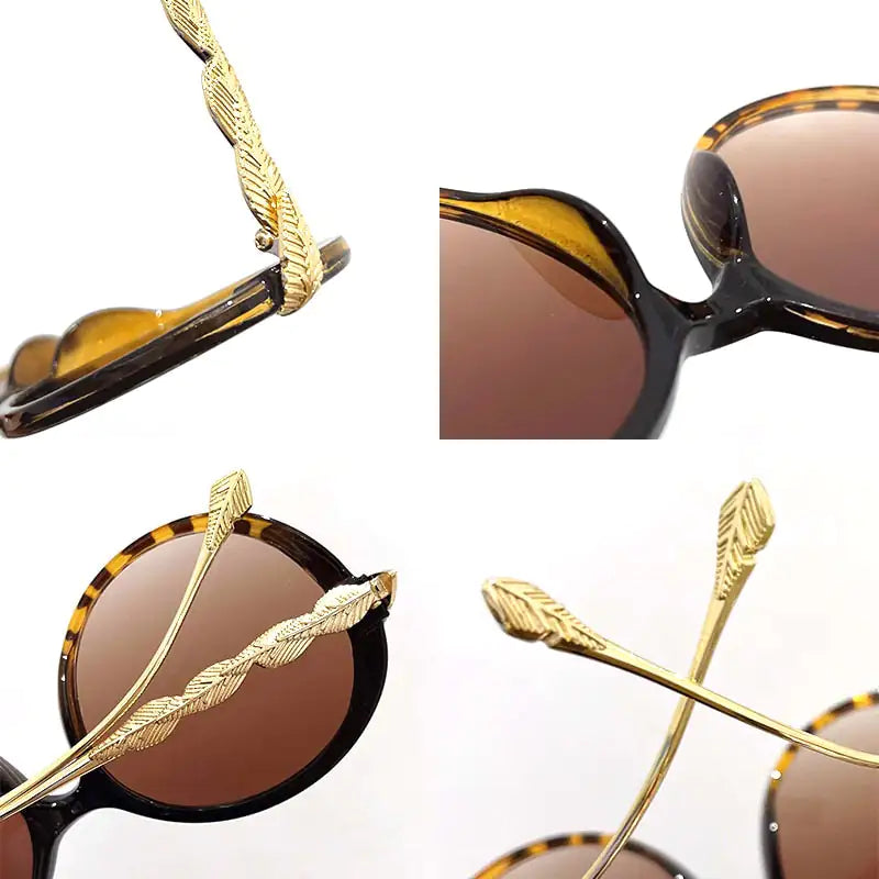 ⭕: Vintage Round Frame Sunglasses - Timeless Retro Elegance