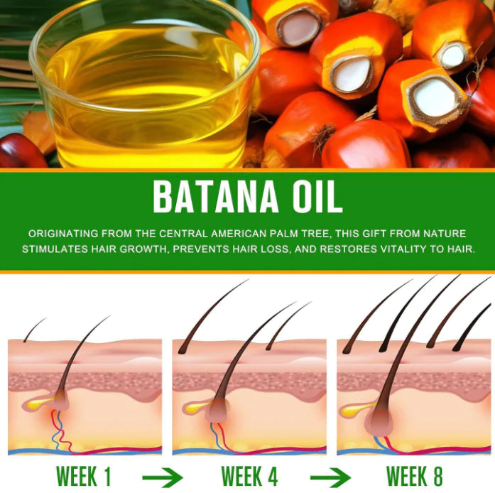 🌿: Batana Essential Oil - Pure Honduran Hair & Skin Nourishment