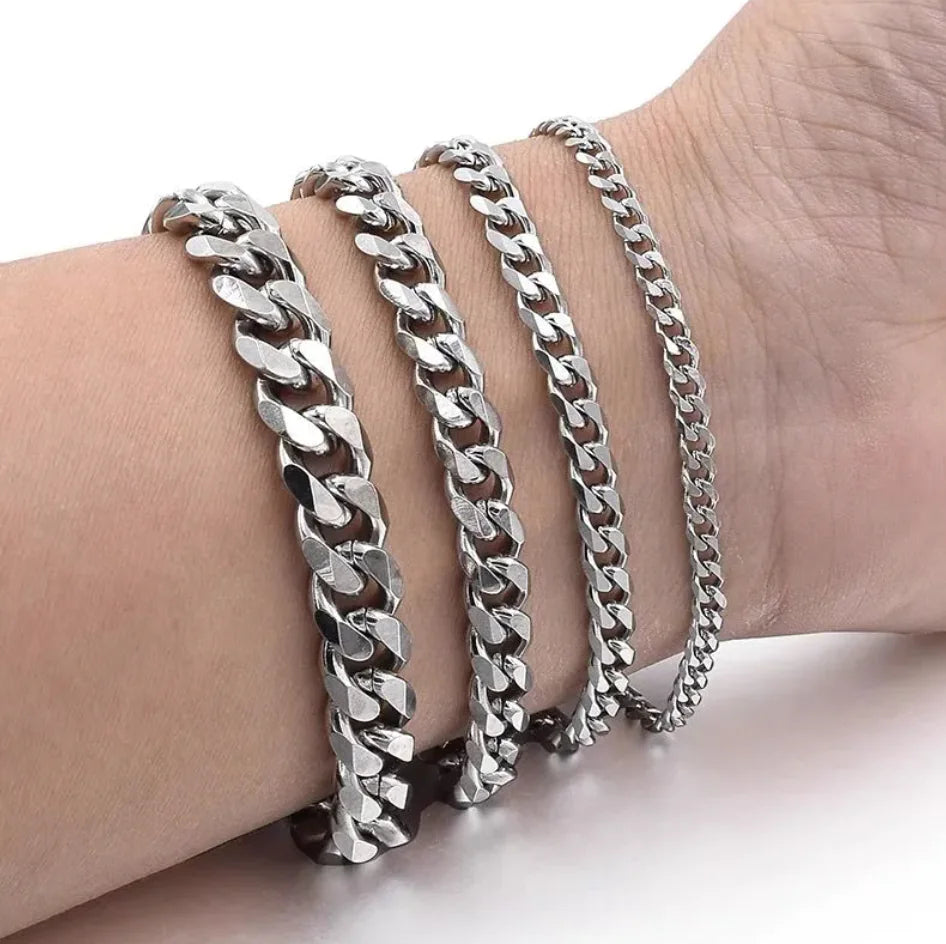 🔗: Men's Titanium Steel Cuban Link Bracelet