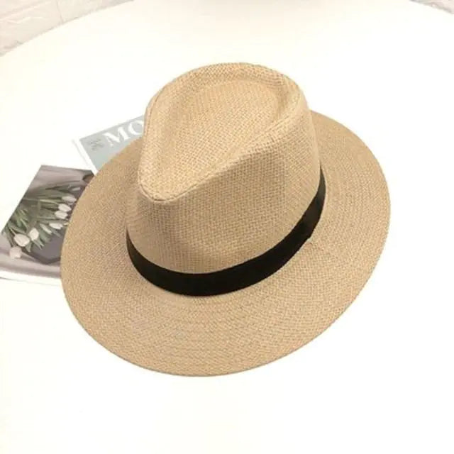 🌴: Unisex Panama Straw Hats - Tropical Style Summer Headwear