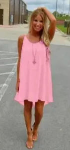 👗: Beach Chiffon Dress - Lightweight Summer Resort Wear