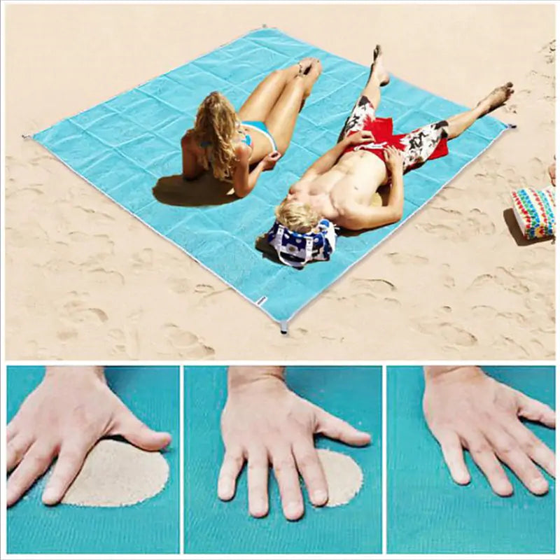 🏖️: Sand Free Beach Mat - Revolutionary No-Sand Beach Blanket