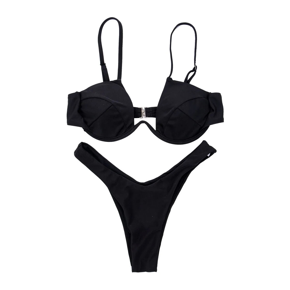 🇧🇷: Brazilian Bikini Set - Classic Two-Piece Swimwear