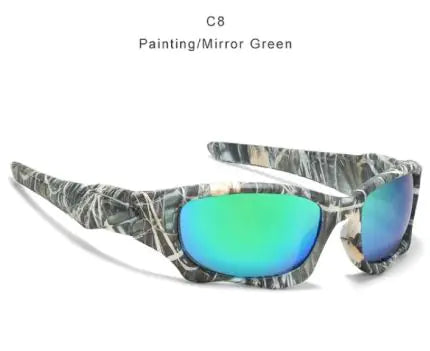 🏃: Classic Sport Sunglasses Unisex - Retro Multi-Color TAC Lenses