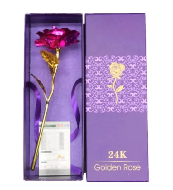 🌹: 24K Gold Rose