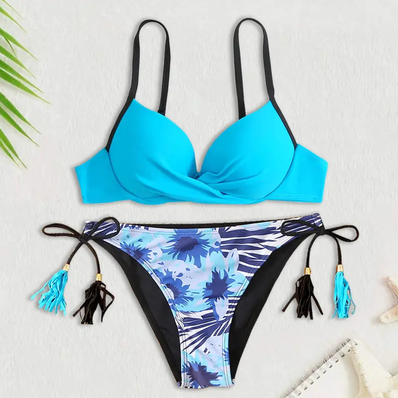 👙: Sexy Push-Up Bikini Set