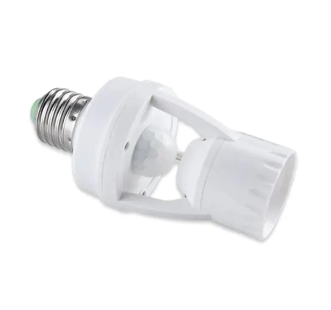 💡: LED E27 PIR Motion Sensor Lamp Holder - Smart Lighting Solution