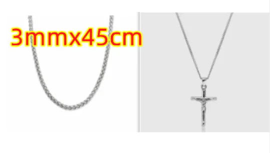⚡: Punk Cross Necklace