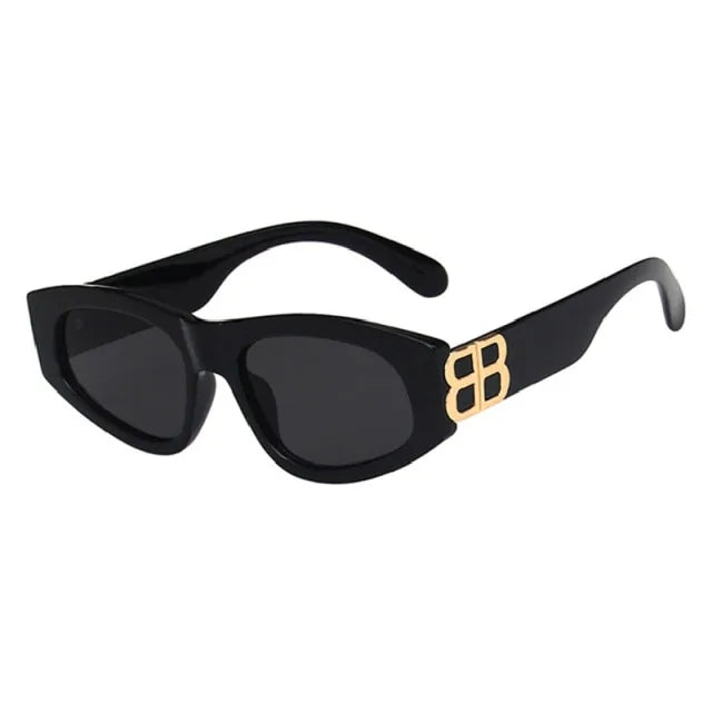 🔲: Small Square Frame Sunglasses Retro - Trendy UV400 Protection