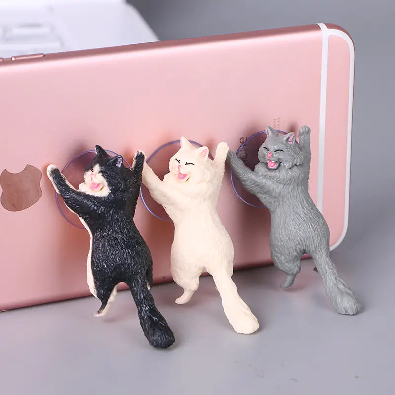 🐱: Cat Suction Cup Phone Holder - Reinforced Cute Phone Stand