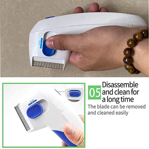 ⚡: Electric Anti-Flea Comb - Advanced Pest Removal Tool