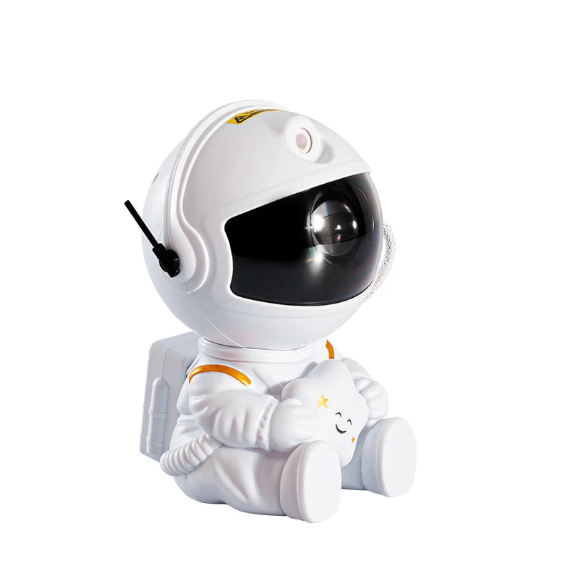 🚀: Astronaut Star Projection Lamp - Galaxy Night Light Cosmic Projector