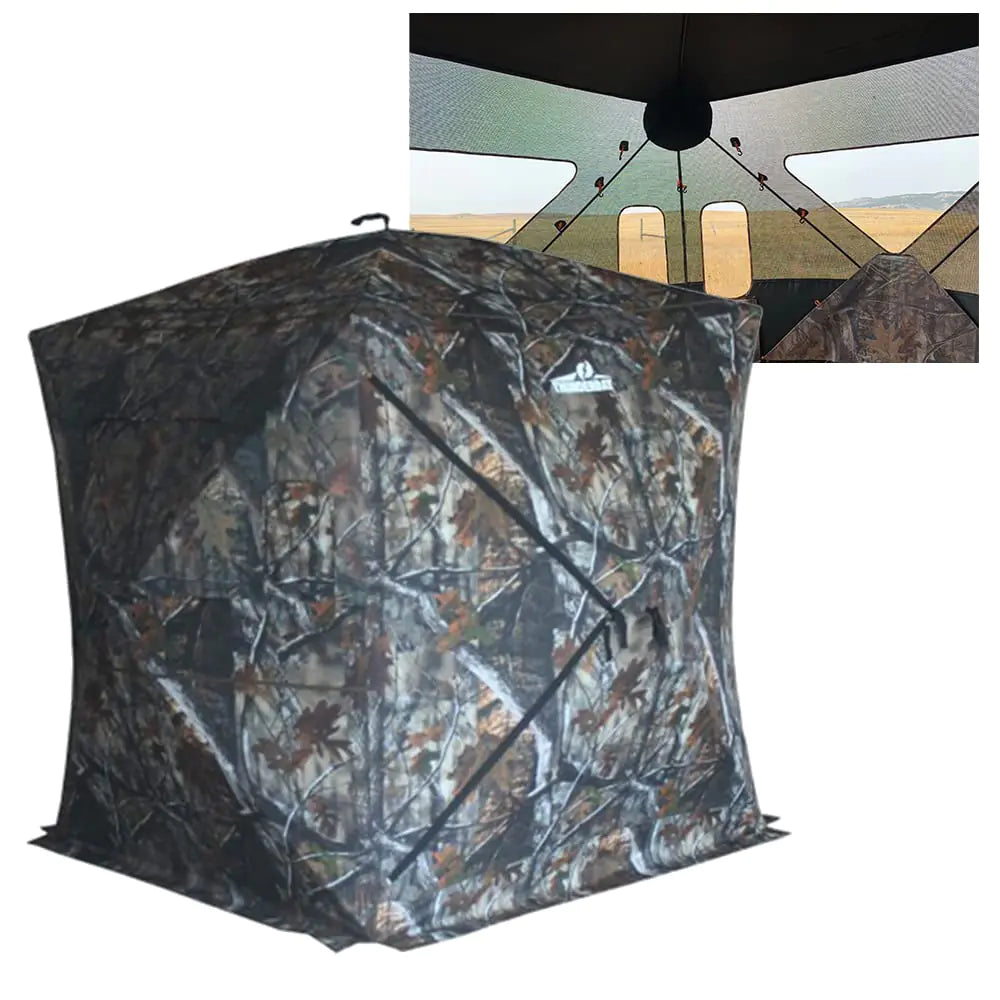🏹: THUNDERBAY 270° See Through Hunting Blind - 2-3 Person Pop-Up with 62"x62" Floor Space