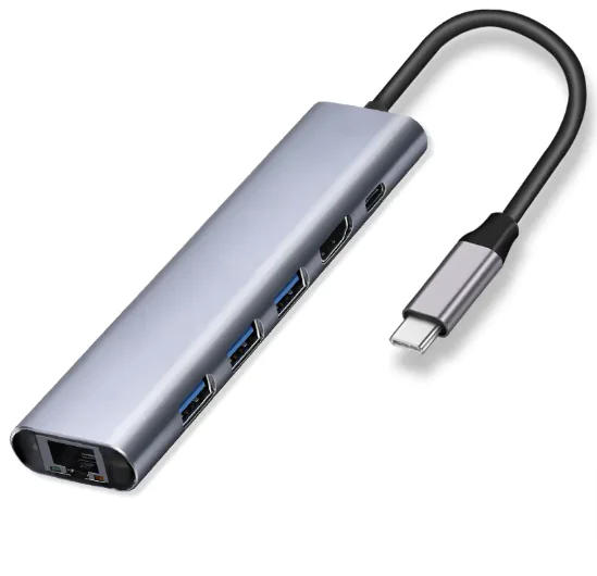 💻: 4K HDMI USB-C Hub - Gigabit LAN with PD Charging & 2 USB 3.0 Ports