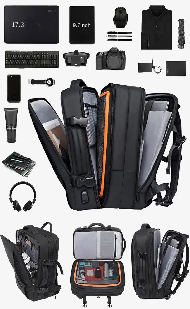 🎒: Foldable Waterproof Travel Backpack - Ultra-Portable Men's Adventure Pack