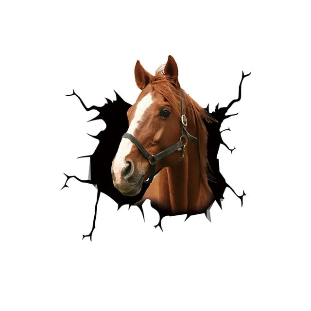 🐴: Horse Car Window Sticker - Show Your Equestrian Pride
